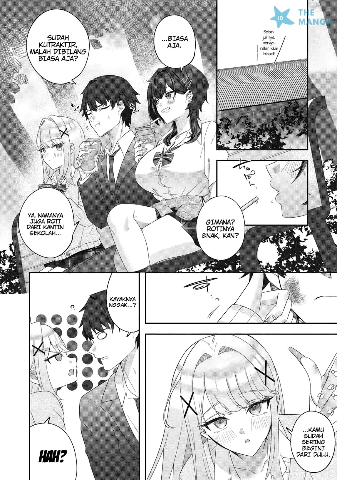 Dekkai Gyaru to Chicchai Gyaru ga Shitsuren Shita Ore no Shinkyo ni Iribitatteiru Chapter 1 Gambar 11