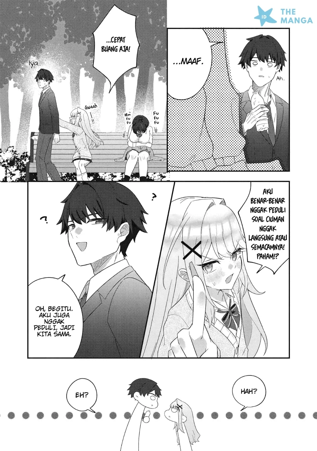 Dekkai Gyaru to Chicchai Gyaru ga Shitsuren Shita Ore no Shinkyo ni Iribitatteiru Chapter 1 Gambar 14