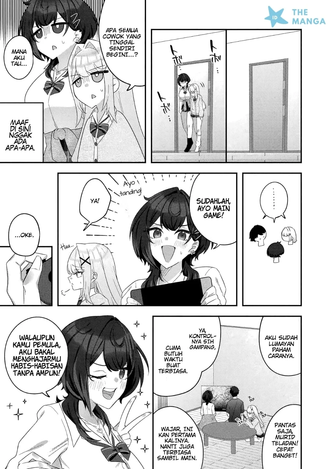 Dekkai Gyaru to Chicchai Gyaru ga Shitsuren Shita Ore no Shinkyo ni Iribitatteiru Chapter 1 Gambar 23