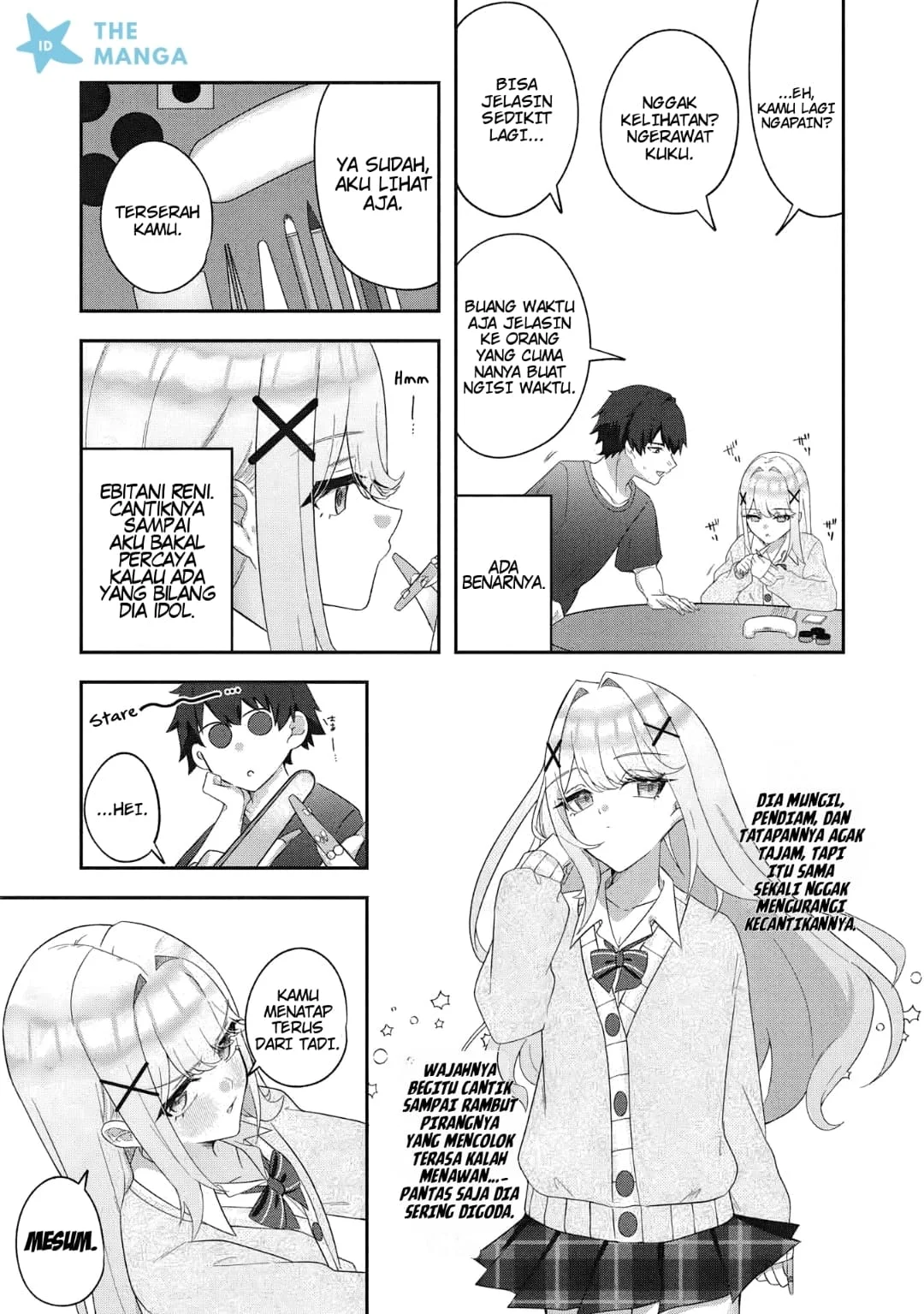 Dekkai Gyaru to Chicchai Gyaru ga Shitsuren Shita Ore no Shinkyo ni Iribitatteiru Chapter 1 Gambar 27