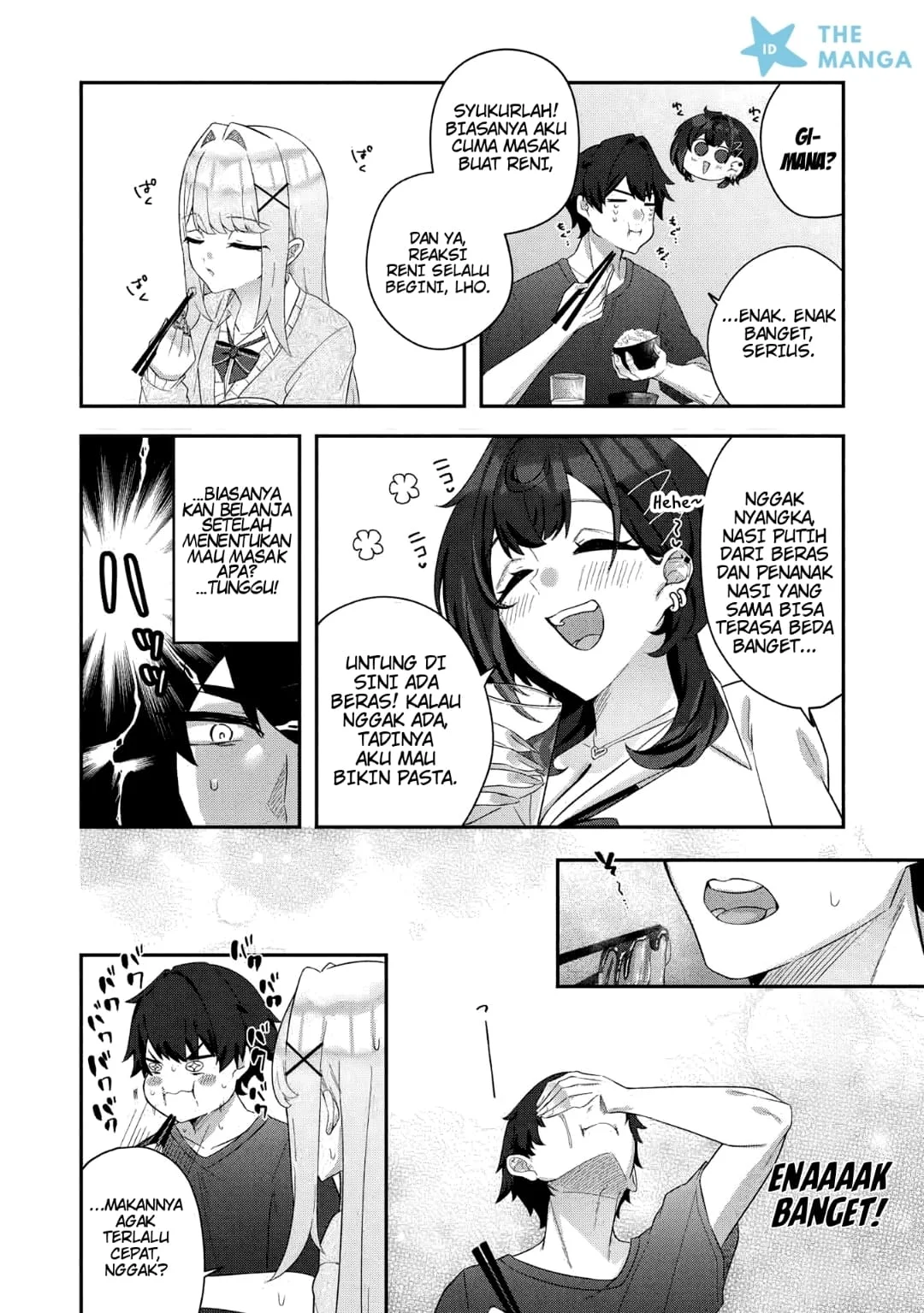Dekkai Gyaru to Chicchai Gyaru ga Shitsuren Shita Ore no Shinkyo ni Iribitatteiru Chapter 1 Gambar 30