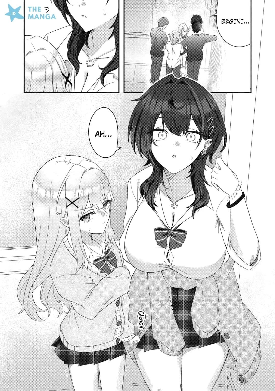Dekkai Gyaru to Chicchai Gyaru ga Shitsuren Shita Ore no Shinkyo ni Iribitatteiru Chapter 1 Gambar 6