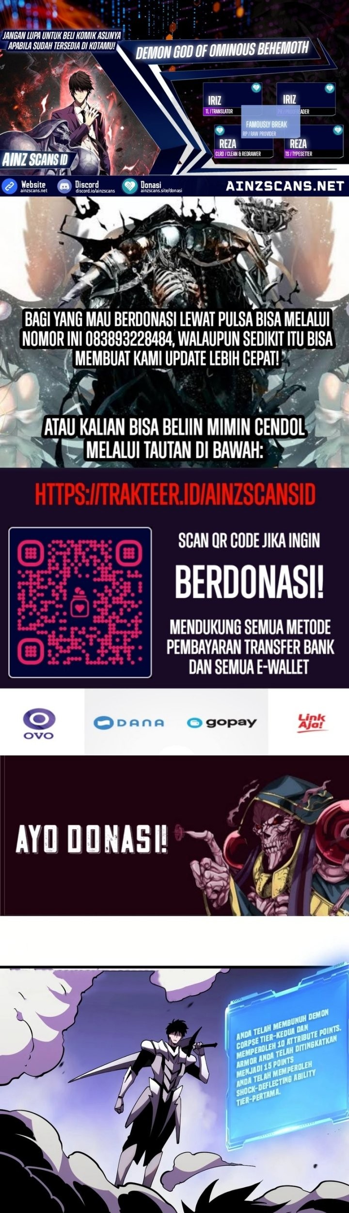 Baca Komik Demon God of Apocalyptic Behemot Chapter 17 Gambar 1
