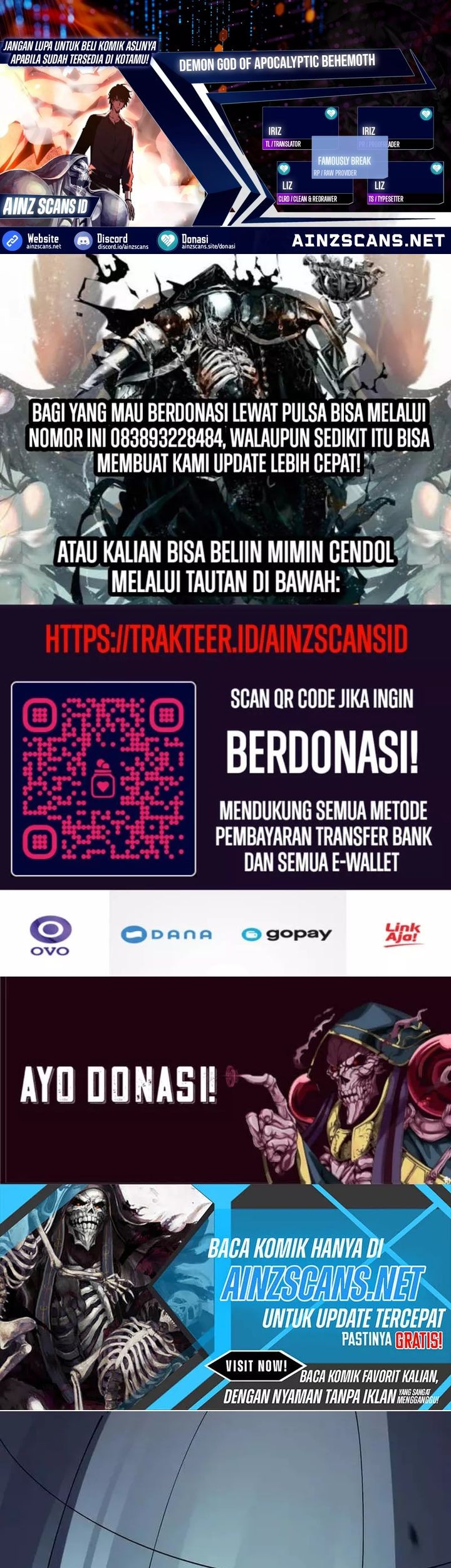 Baca Komik Demon God of Apocalyptic Behemot Chapter 19 Gambar 1