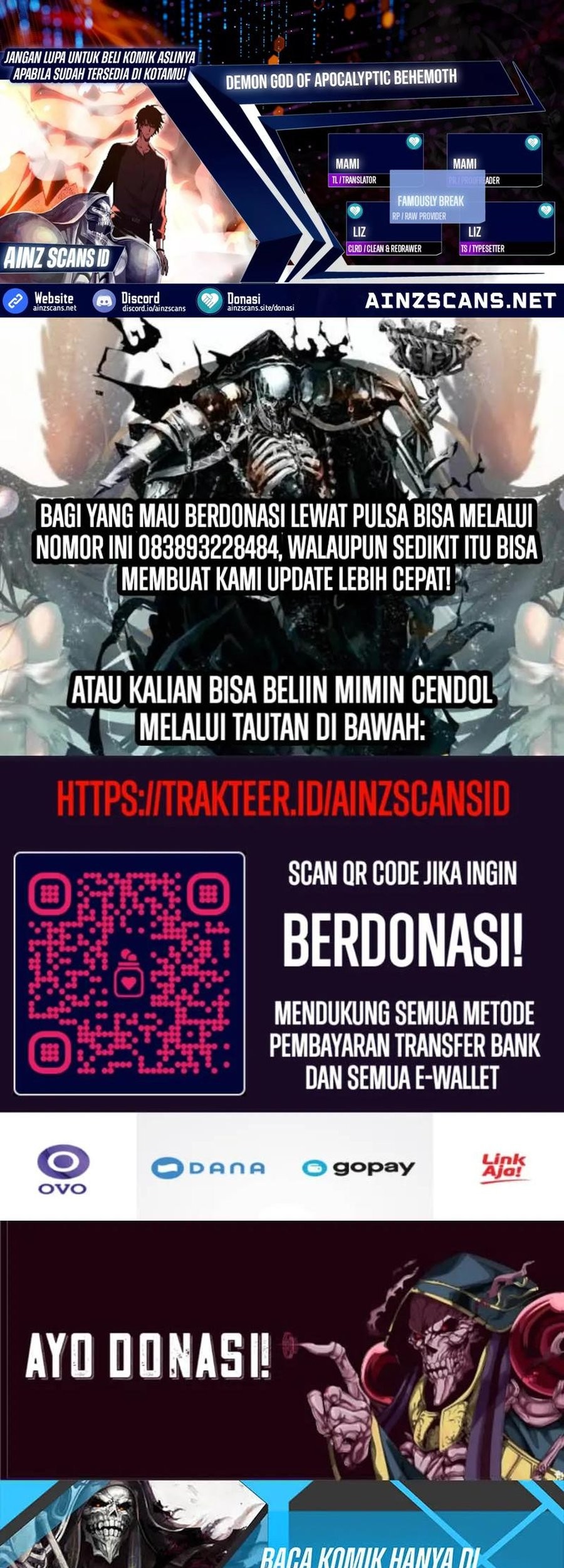 Baca Komik Demon God of Apocalyptic Behemot Chapter 22 Gambar 1