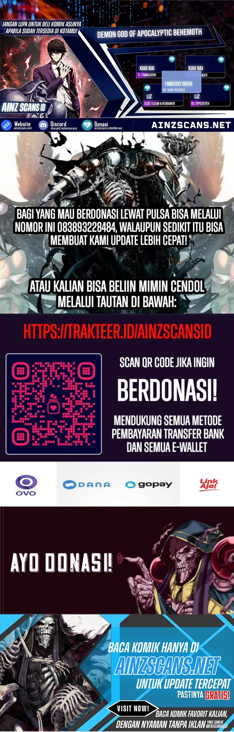 Baca Komik Demon God of Apocalyptic Behemot Chapter 30 Gambar 1