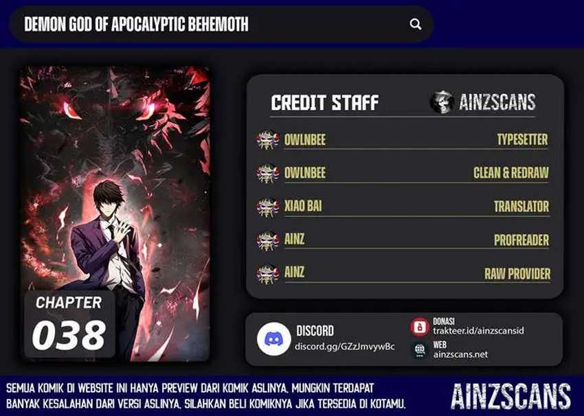Baca Komik Demon God of Apocalyptic Behemot Chapter 38 Gambar 1