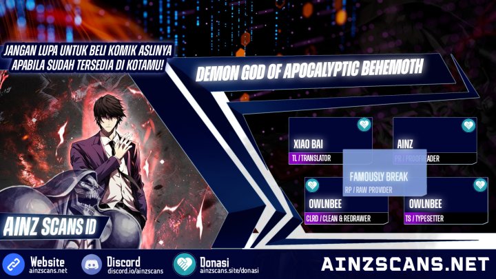 Baca Komik Demon God of Apocalyptic Behemot Chapter 42 Gambar 1