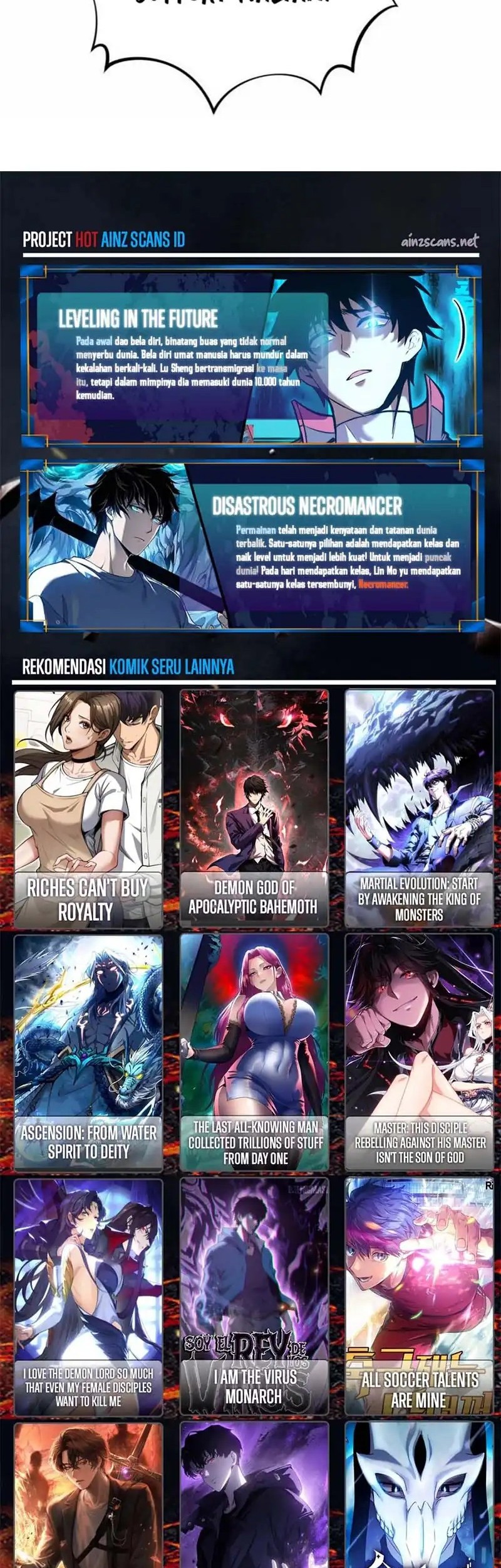 Demon God of Apocalyptic Behemot Chapter 43 Gambar 41
