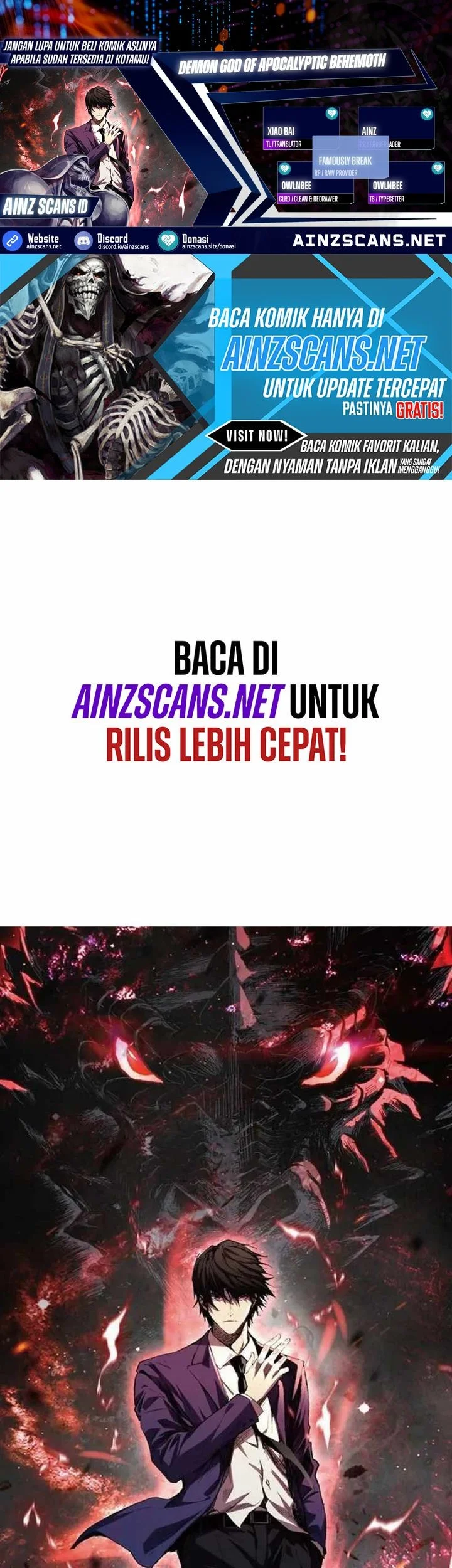 Komik Demon God of Apocalyptic Behemot Chapter 52 gambar nomor 1
