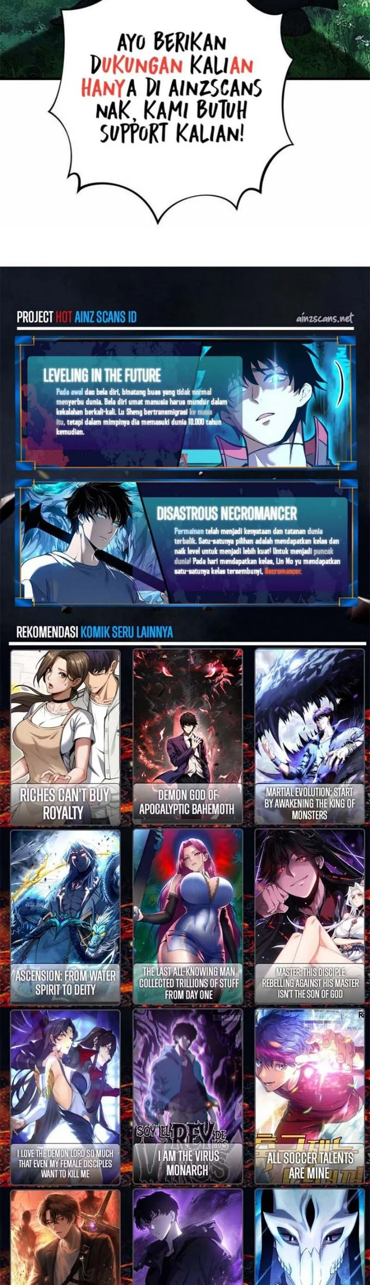 Demon God of Apocalyptic Behemot Chapter 56 Gambar 35