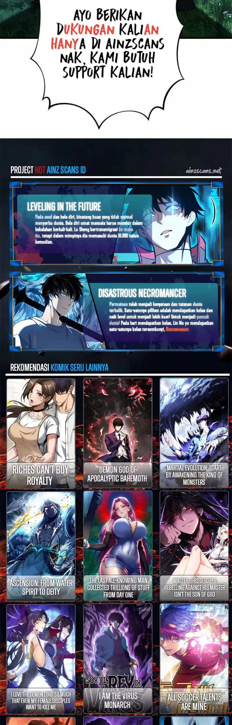 Demon God of Apocalyptic Behemot Chapter 65 Gambar 36