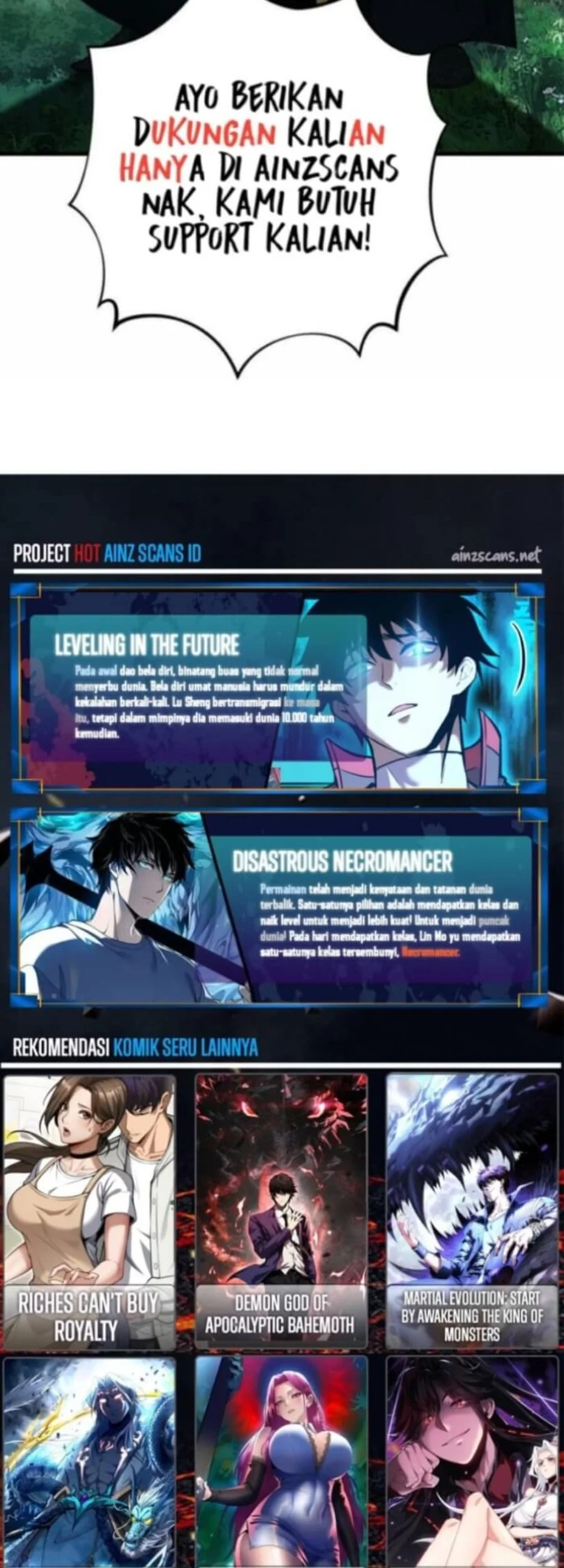 Demon God of Apocalyptic Behemot Chapter 68 Gambar 70