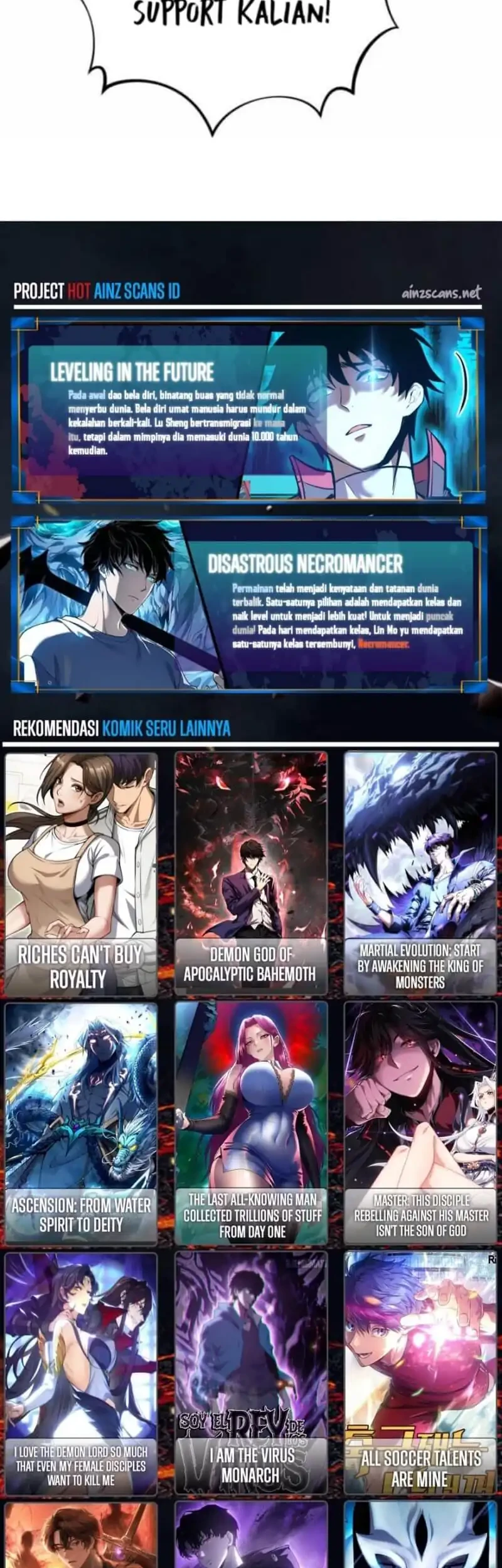 Demon God of Apocalyptic Behemot Chapter 70 Gambar 38