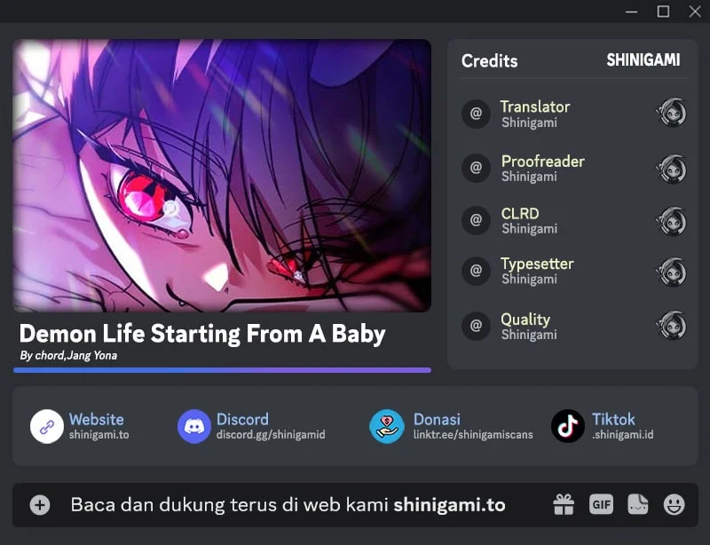 Komik Demon Life Starting From A Baby Chapter 1 gambar 1