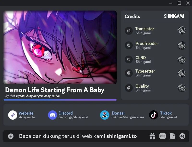 Demon Life Starting From A Baby Chapter 8 Halaman 1