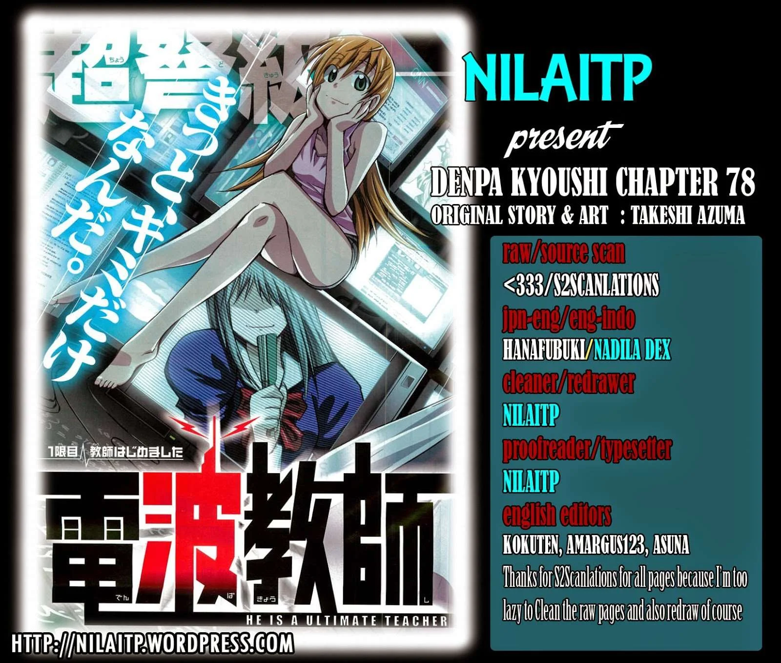 Denpa Kyoushi Chapter 7779 Gambar 19