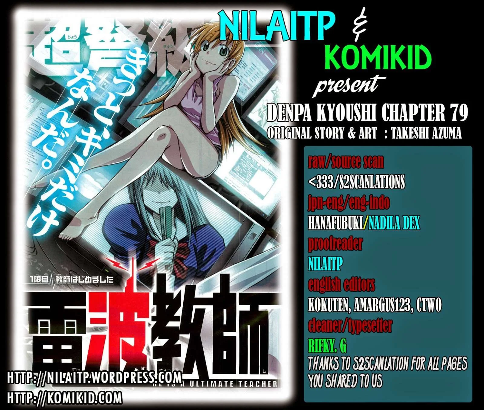 Denpa Kyoushi Chapter 7779 Gambar 37