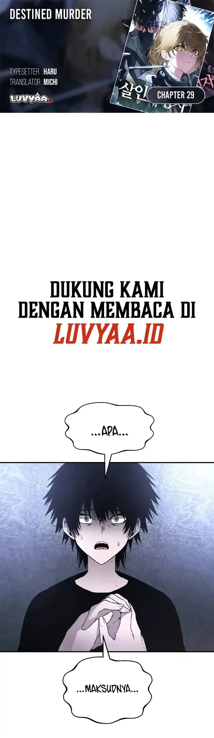 destined murderer chapter 29 - Page 1