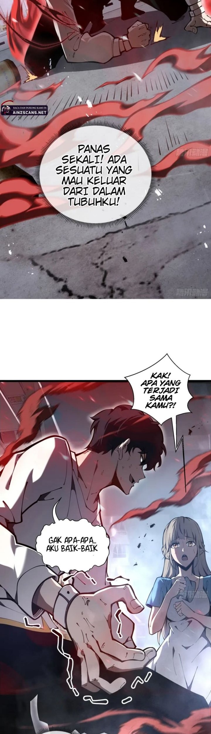 Disaster Comes: I Evolve Into the Crimson King Chapter 1 Gambar 57