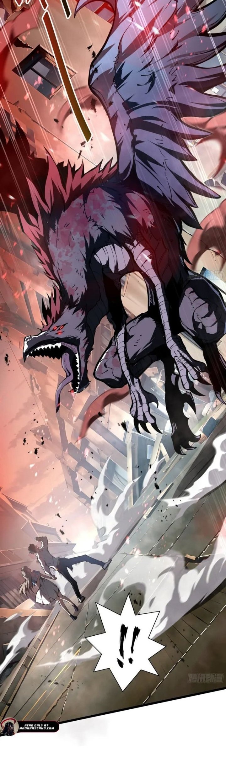 Disaster Comes: I Evolve Into the Crimson King Chapter 1 Gambar 63