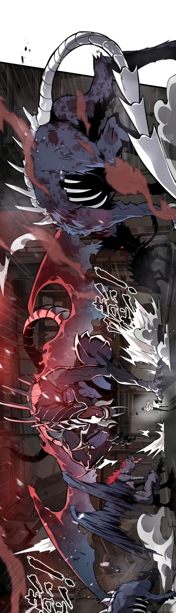 Disaster Comes: I Evolve Into the Crimson King Chapter 1 Gambar 67
