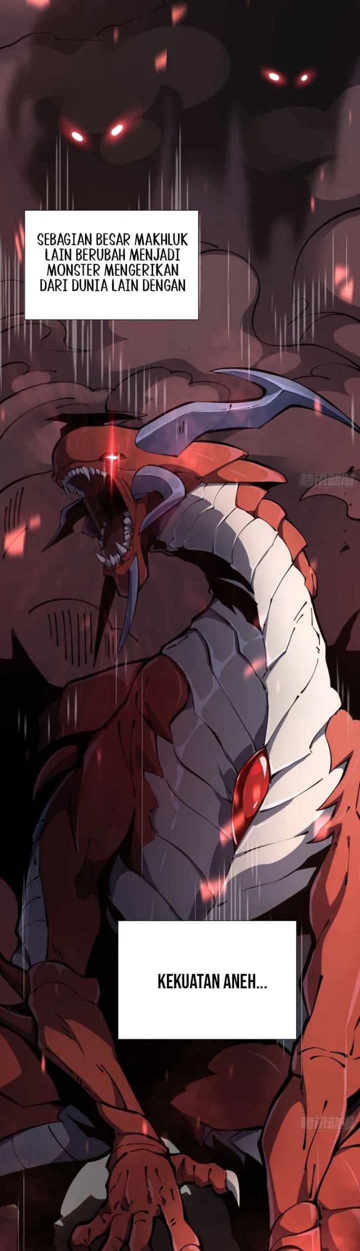Disaster Comes: I Evolve Into the Crimson King Chapter 1 Gambar 4