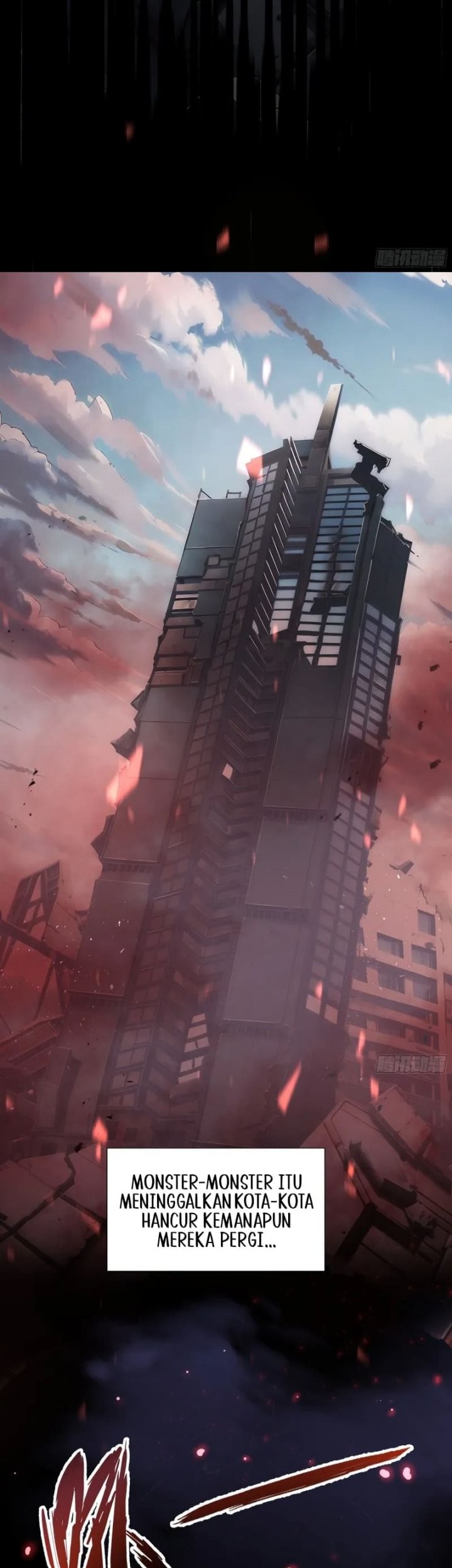 Disaster Comes: I Evolve Into the Crimson King Chapter 1 Gambar 6
