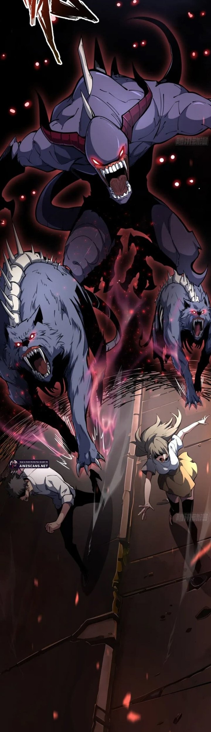 Disaster Comes: I Evolve Into the Crimson King Chapter 1 Gambar 7