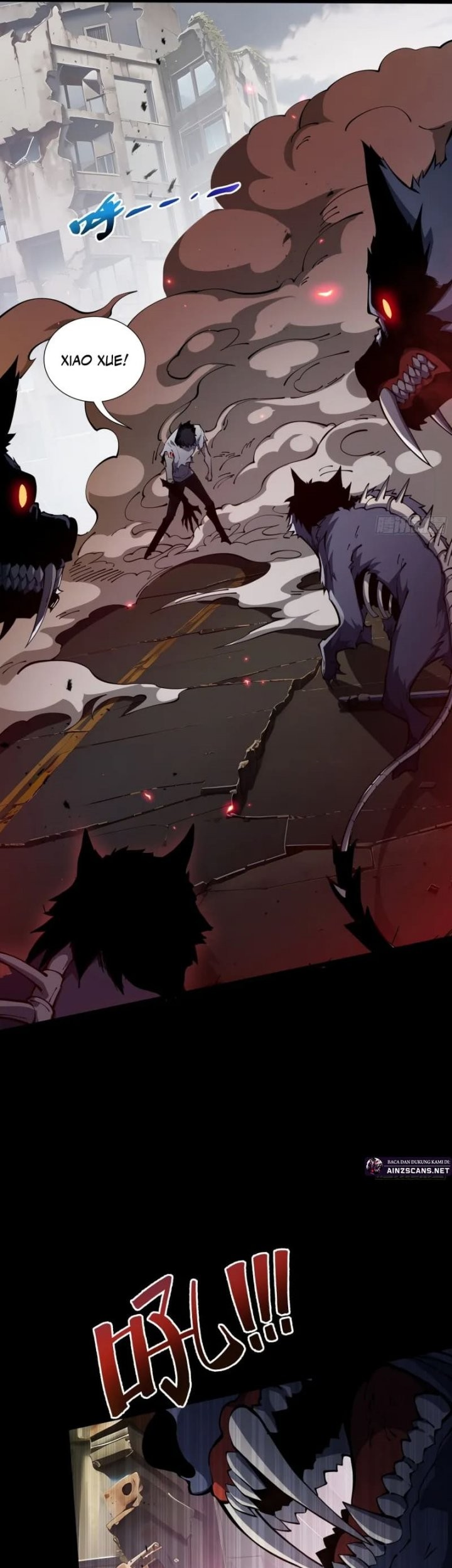 Disaster Comes: I Evolve Into the Crimson King Chapter 1 Gambar 11