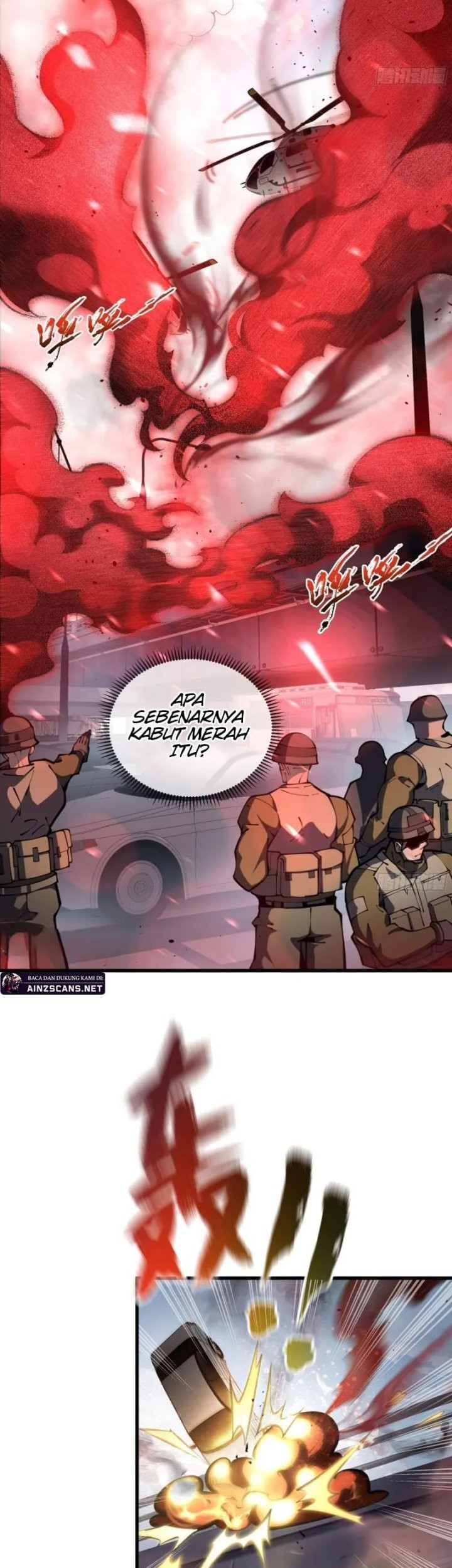 Disaster Comes: I Evolve Into the Crimson King Chapter 1 Gambar 27