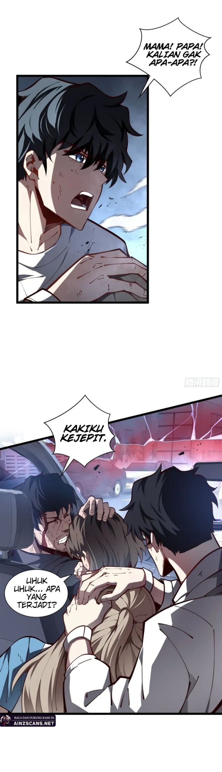 Disaster Comes: I Evolve Into the Crimson King Chapter 1 Gambar 31