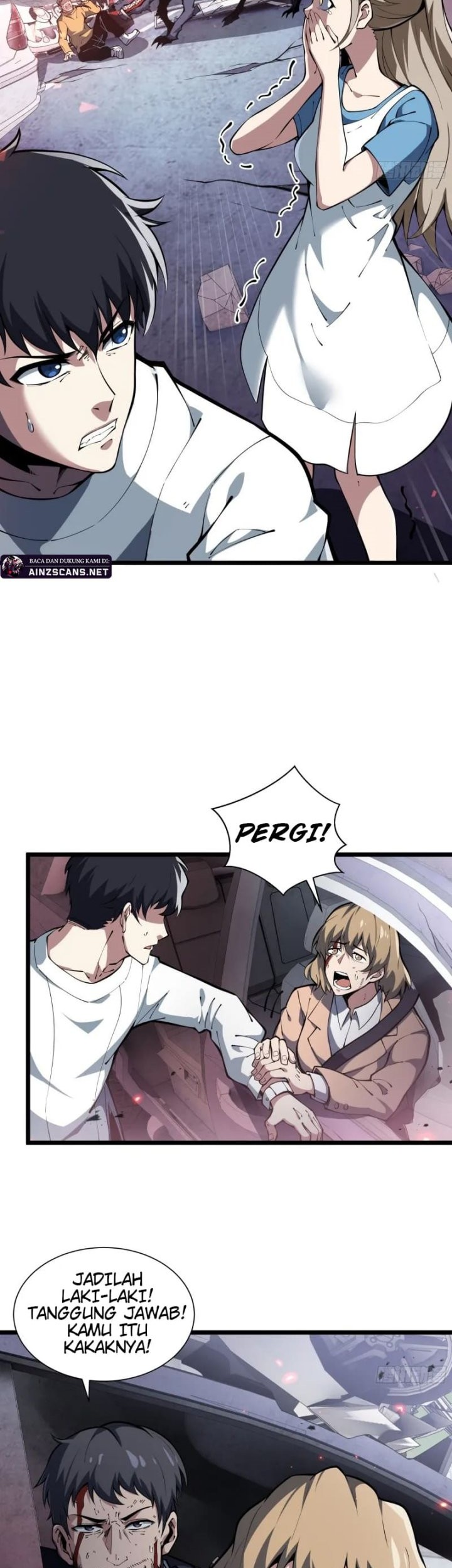 Disaster Comes: I Evolve Into the Crimson King Chapter 1 Gambar 37