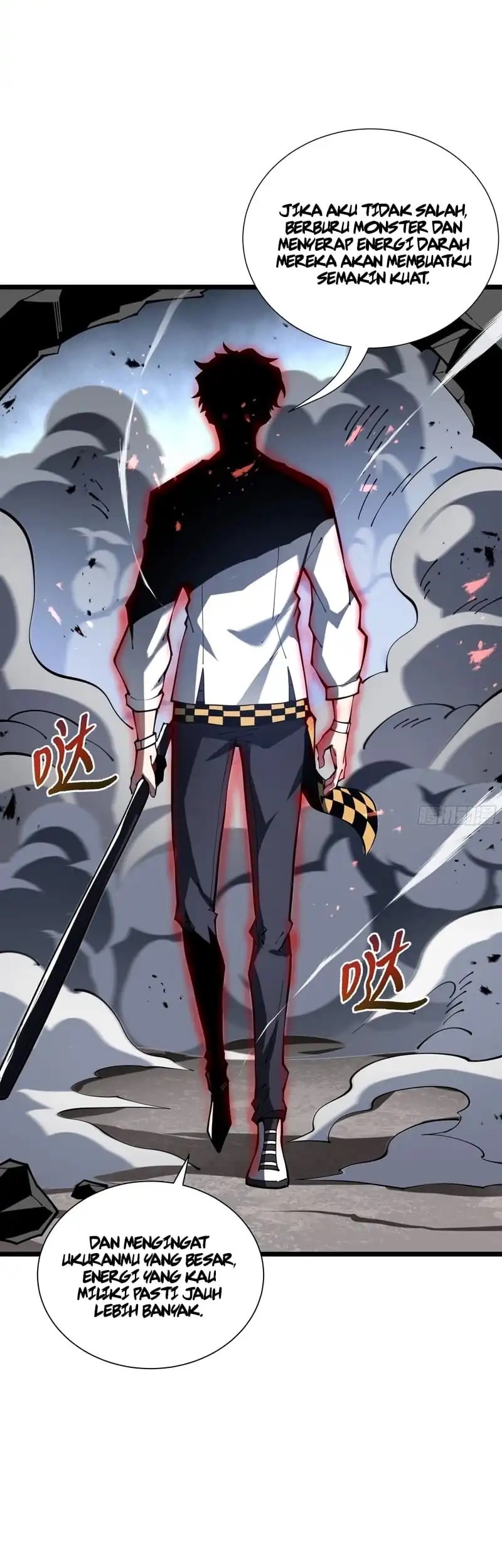Disaster Comes: I Evolve Into the Crimson King Chapter 2 Gambar 43