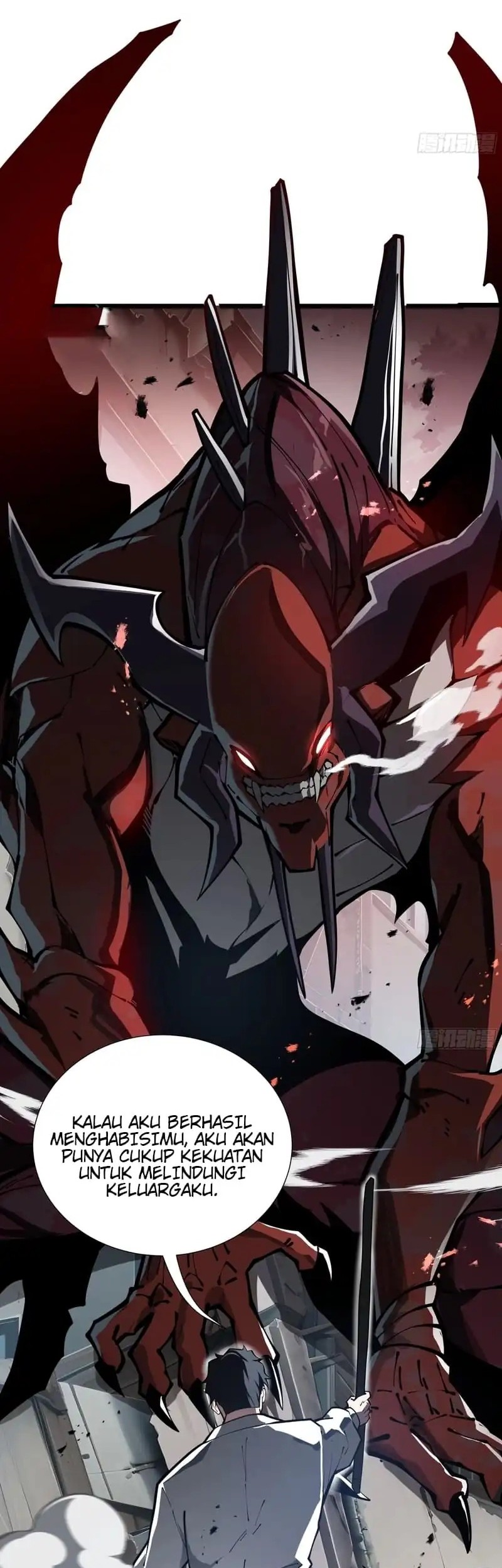 Disaster Comes: I Evolve Into the Crimson King Chapter 2 Gambar 44