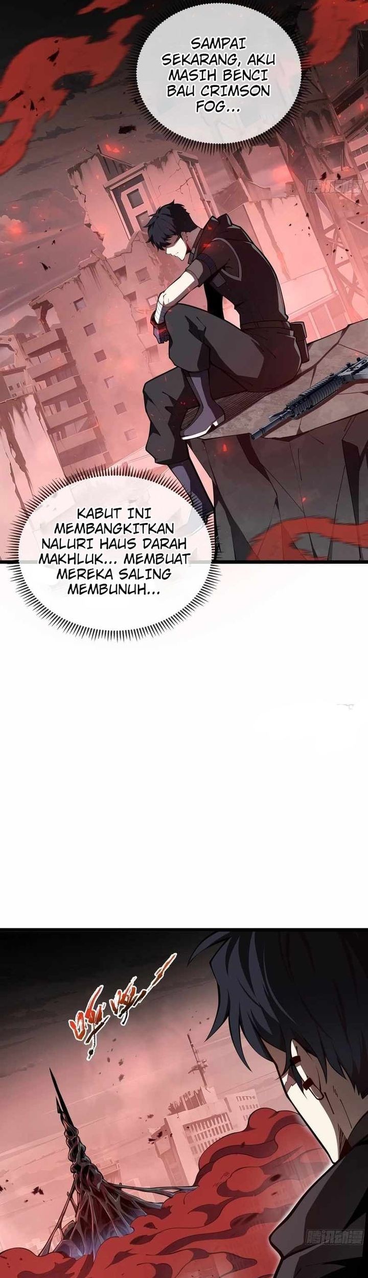 Disaster Comes: I Evolve Into the Crimson King Chapter 3 Gambar 24