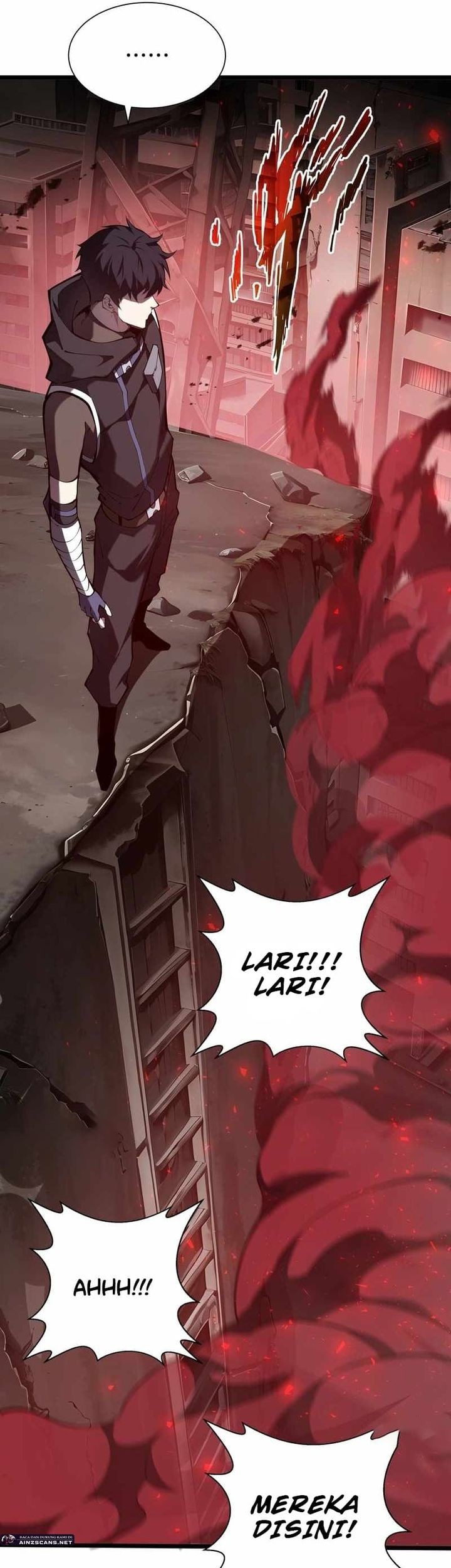 Disaster Comes: I Evolve Into the Crimson King Chapter 3 Gambar 36