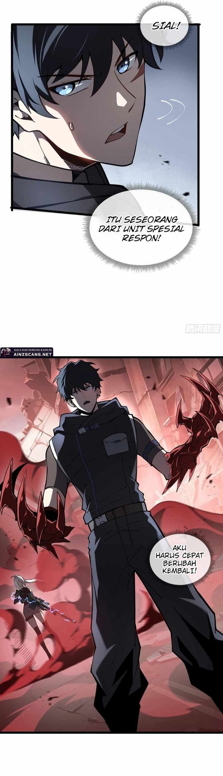 Disaster Comes: I Evolve Into the Crimson King Chapter 3 Gambar 54