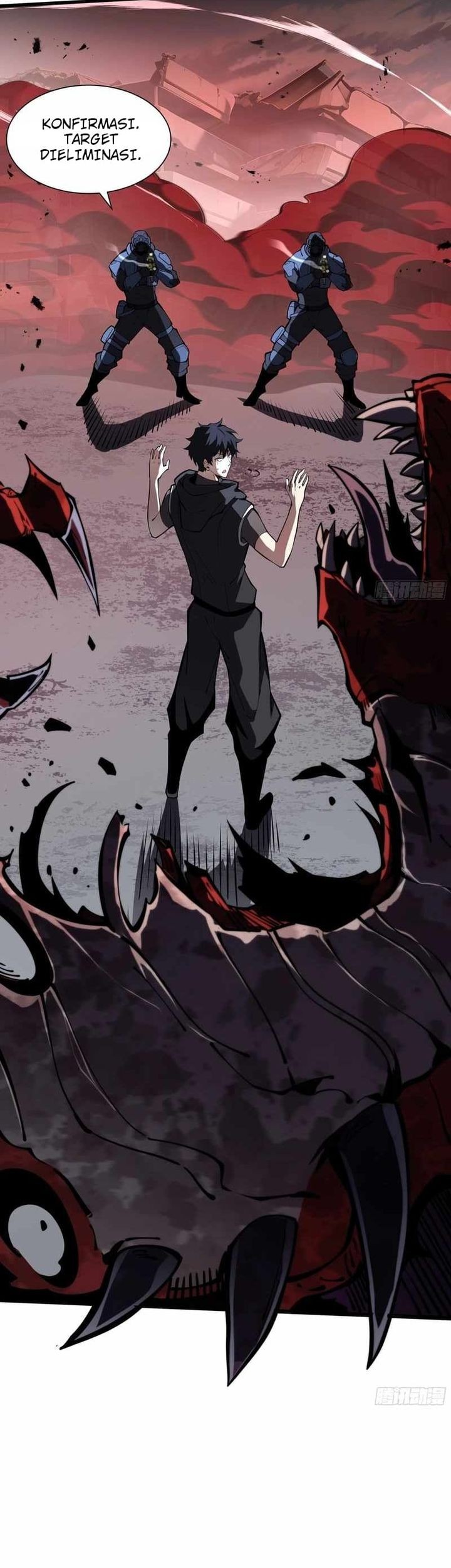 Disaster Comes: I Evolve Into the Crimson King Chapter 3 Gambar 60