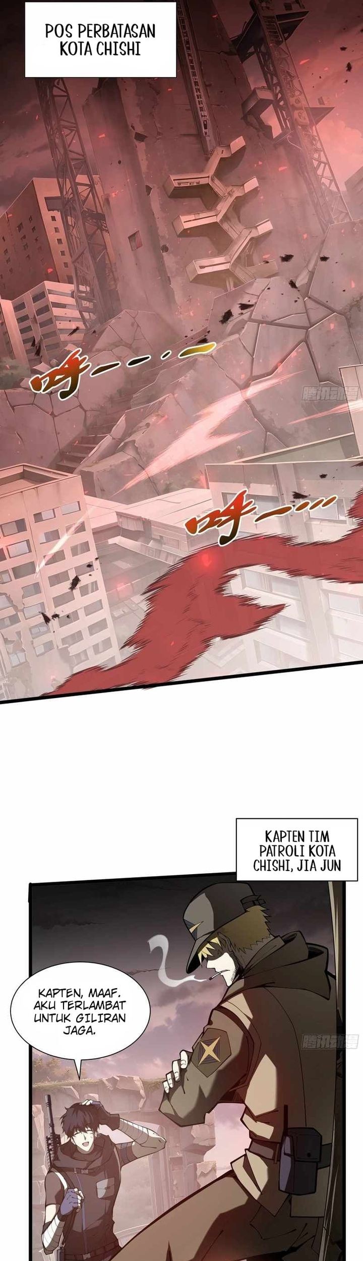 Disaster Comes: I Evolve Into the Crimson King Chapter 3 Gambar 12