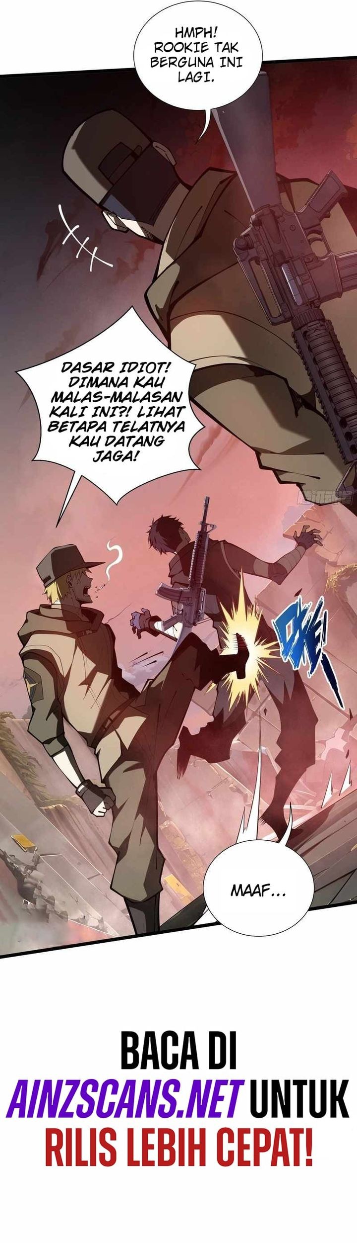 Disaster Comes: I Evolve Into the Crimson King Chapter 3 Gambar 14