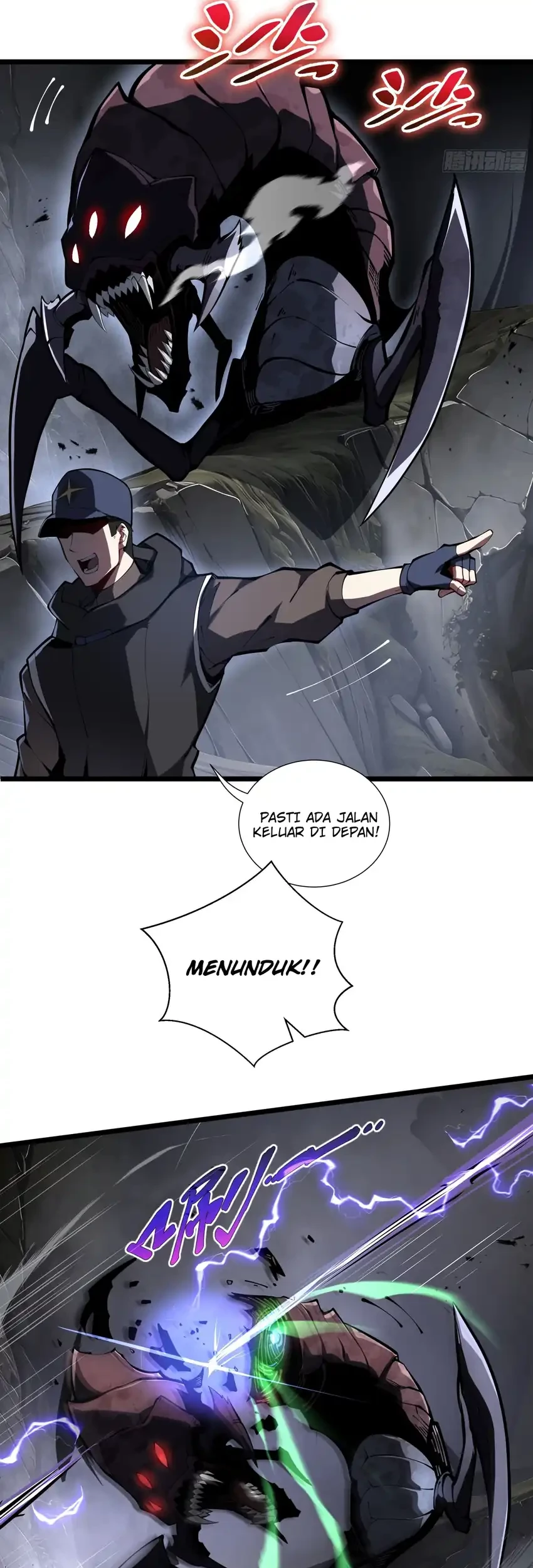 Disaster Comes: I Evolve Into the Crimson King Chapter 4 Gambar 43