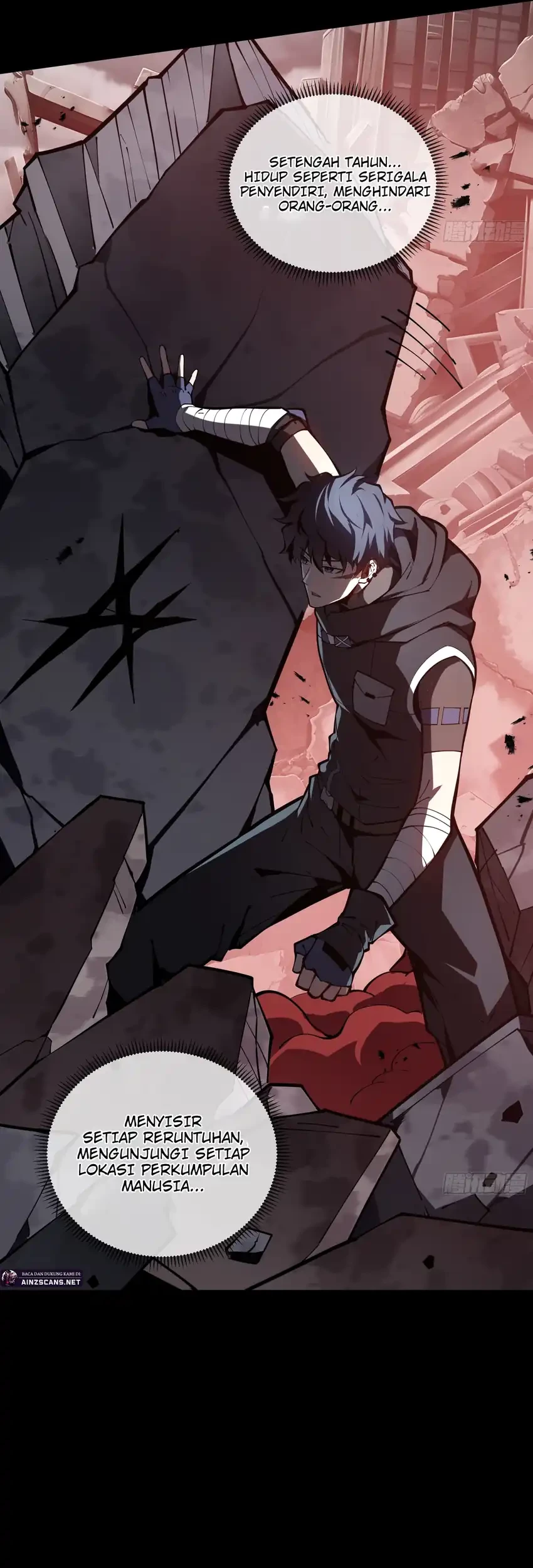 Disaster Comes: I Evolve Into the Crimson King Chapter 4 Gambar 17