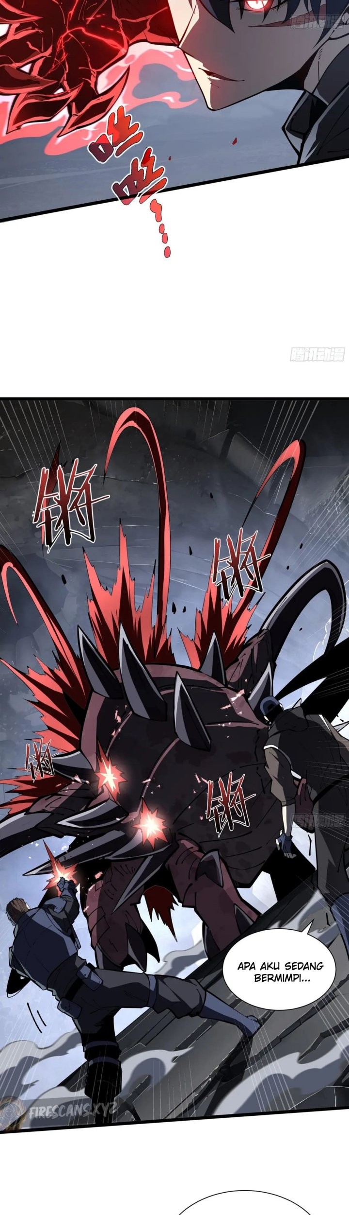 Disaster Comes: I Evolve Into the Crimson King Chapter 5 Gambar 25
