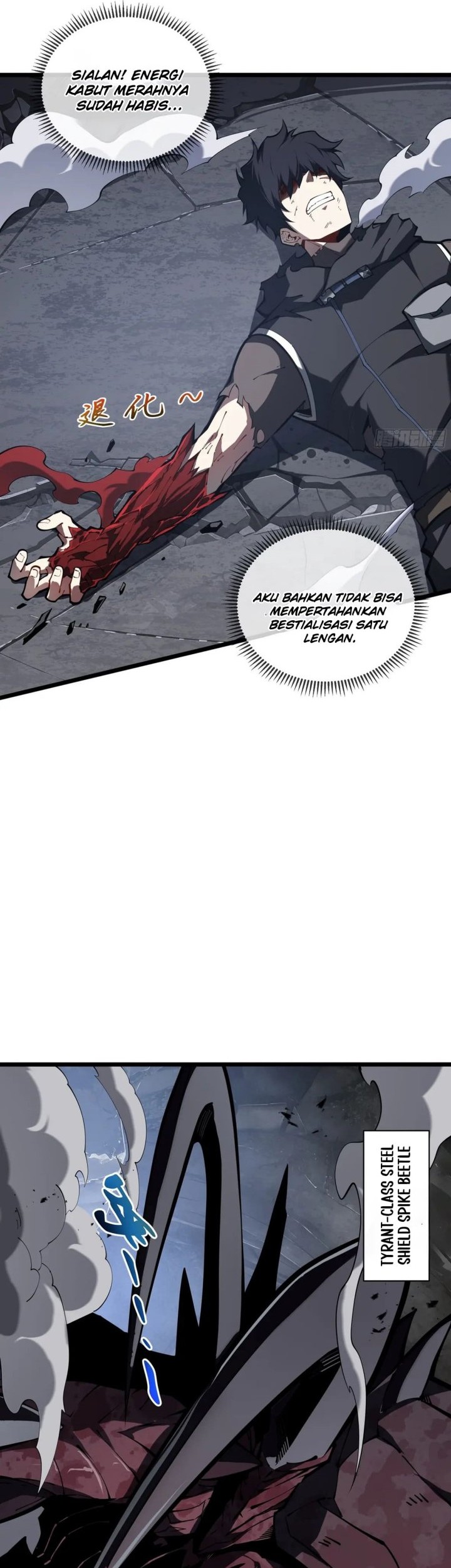 Disaster Comes: I Evolve Into the Crimson King Chapter 5 Gambar 41