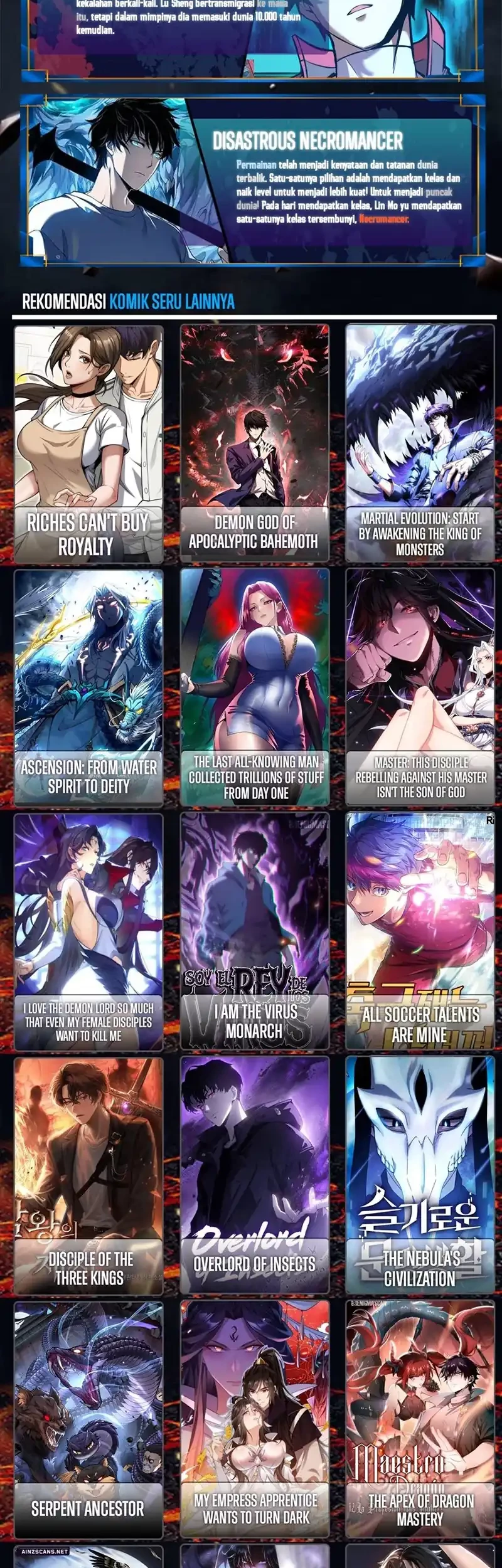 Disaster Comes: I Evolve Into the Crimson King Chapter 7 Gambar 44