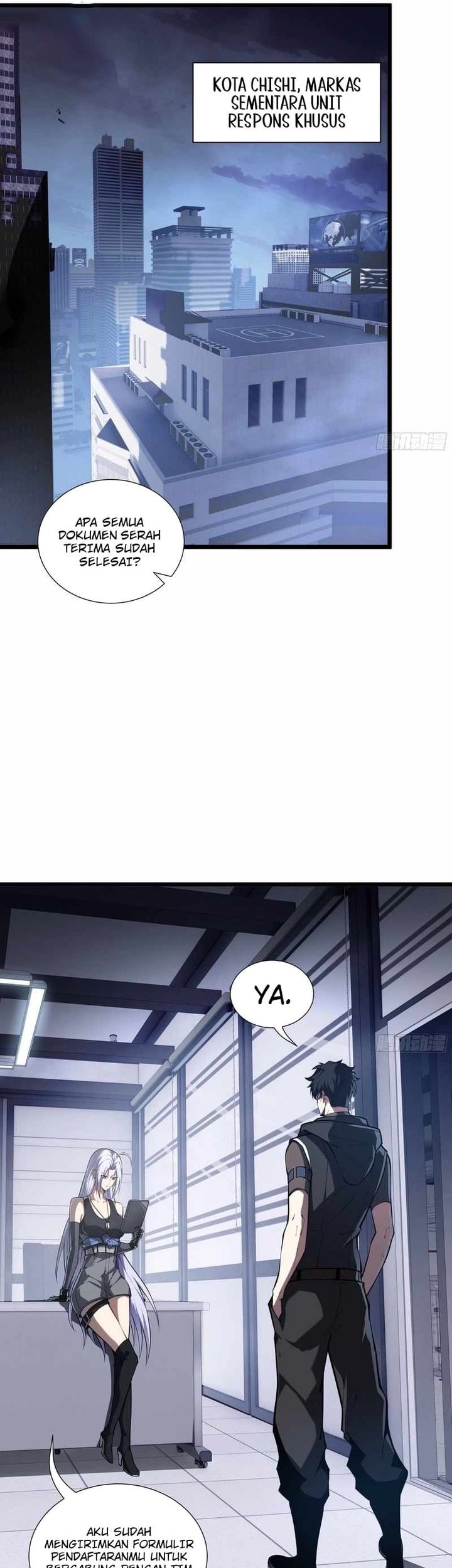 Disaster Comes: I Evolve Into the Crimson King Chapter 8 Gambar 45