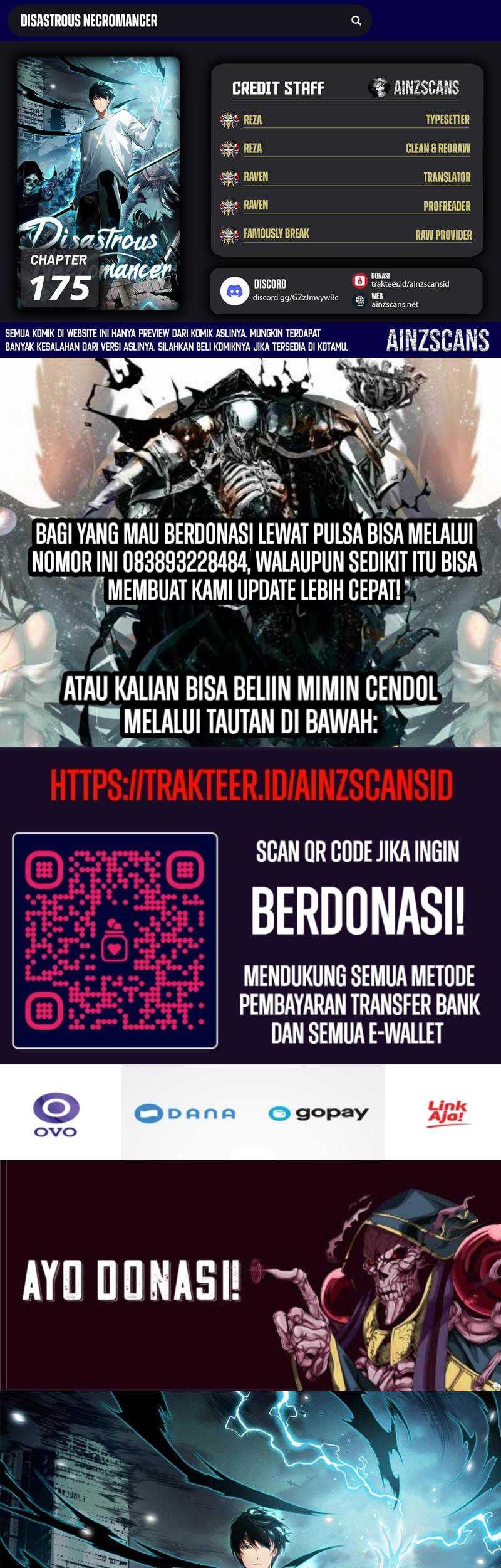 Baca Komik Disastrous Necromancer Chapter 175 Gambar 1