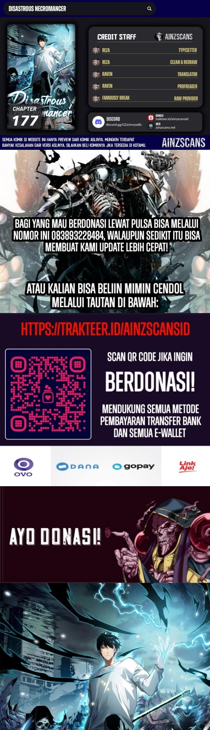 Baca Komik Disastrous Necromancer Chapter 177 Gambar 1