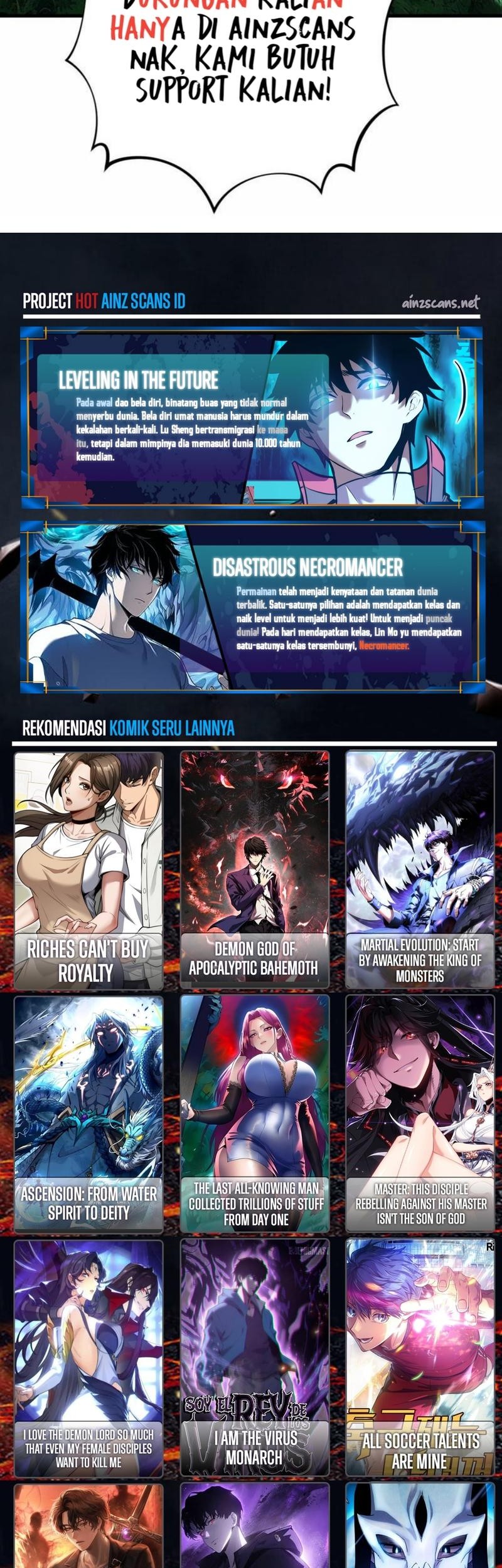 Disastrous Necromancer Chapter 184 Gambar 39
